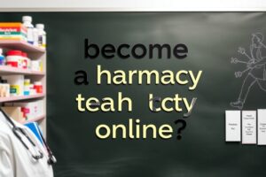 can you become a pharmacy tech online