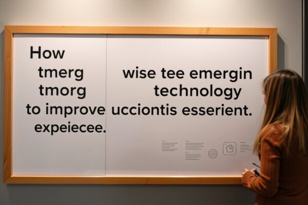 how can we use emerging technology to improve customers experience