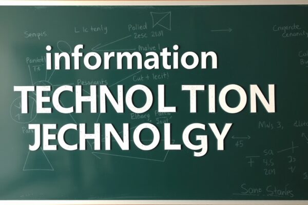 is information technology the same as computer science
