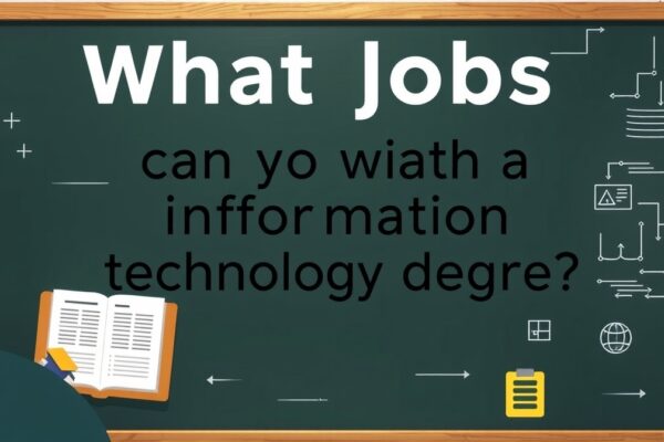 what jobs can you get with a information technology degree