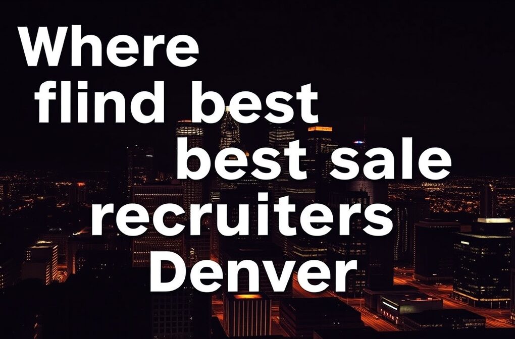 where to find best tech sales recruiters denver