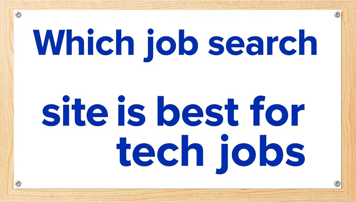 which job search site is best for tech jobs