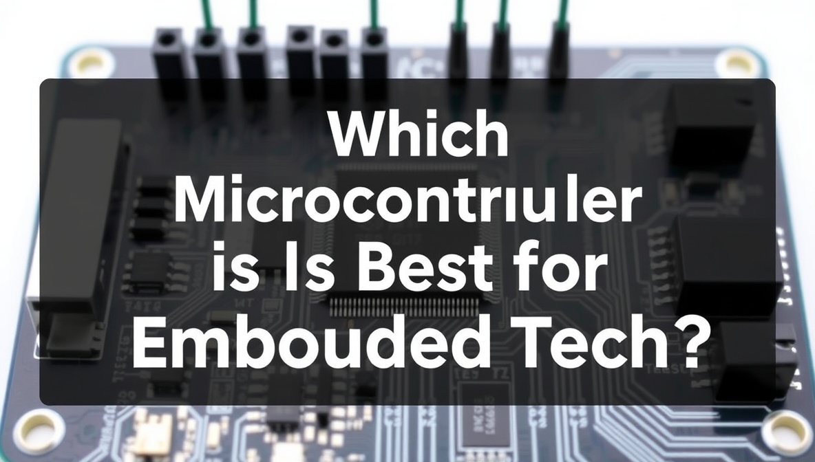 which microcontroller is best for embedded tech