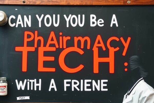 can you be a pharmacy tech with a felony